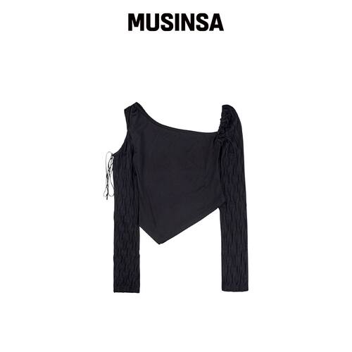 HILLDA CUTOUT EVE 拖鞋 [VLACK] MUSINSA韩国官网直邮进口