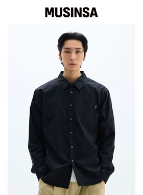 JAMIE WEST JWGC 口袋衬衫（黑色）韩国官网直邮进口