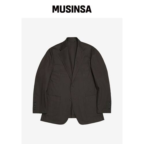 SORTIE 3R2B棉质水洗夹克（炭灰色） MUSINSA韩国官网直邮进口
