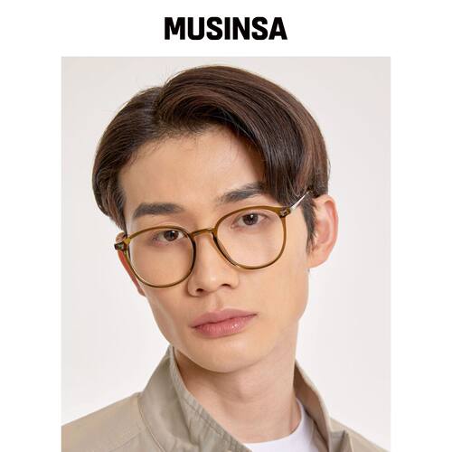 SBKA 板材框眼镜蓝光防护韩版简约休闲 MUSINSA韩国官网直邮进口