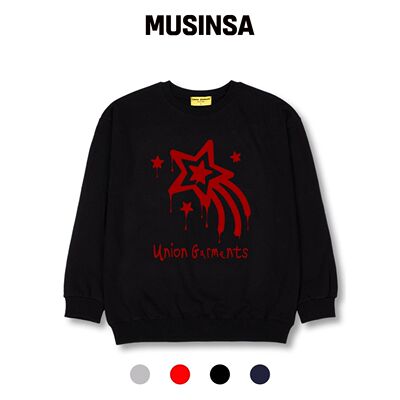 UNION GARMENTS MELTINGSTAR 绒面宽松运动衬衫 韩国官网直邮进口