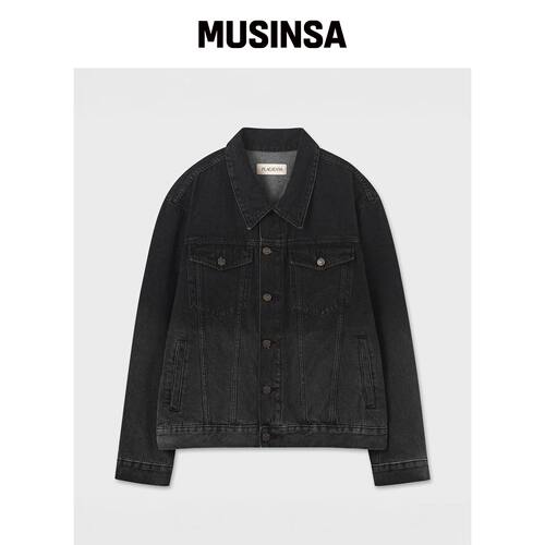 PLAC 渐变 TYPE-3 牛仔夹克 灰色 MUSINSA韩国直邮官方正品