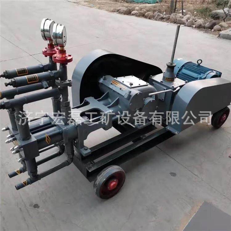 SYB70/4双液变量灰浆机水泥灌压水玻璃变量注浆泵隧道高压灌浆机