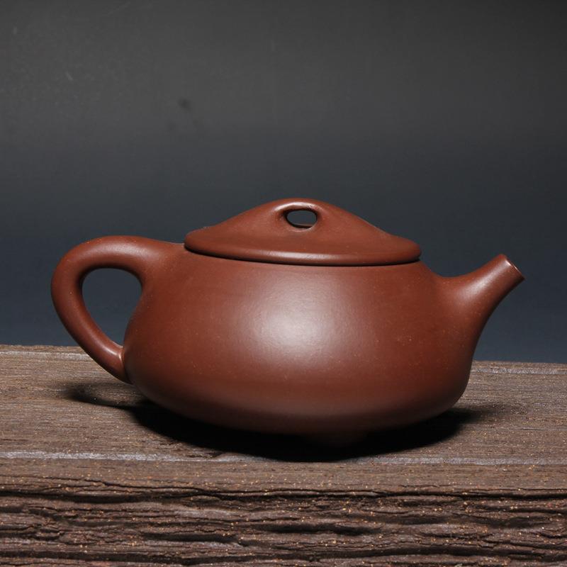 一公紫砂宜兴原矿紫砂壶套壶原矿紫泥景舟石瓢七件套紫砂茶具套装