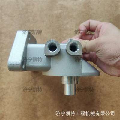 PC400/450-7挖掘机配件 柴油滤芯座6217-71-7300 滤清器铝盖