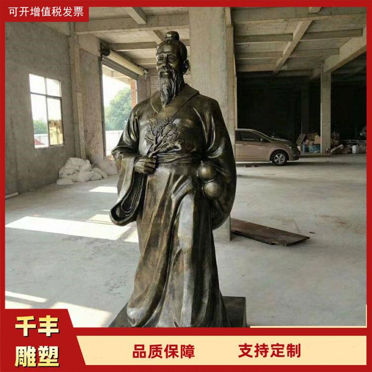 抗击疫情名医雕塑抗击非典英雄纪念铜像现代人物小品雕塑