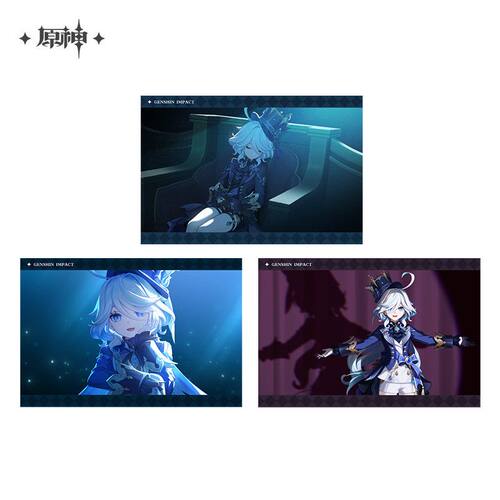 【正版】miHoYo《原神》角色PV系列相卡及相簿 芙宁娜 钟离 温迪
