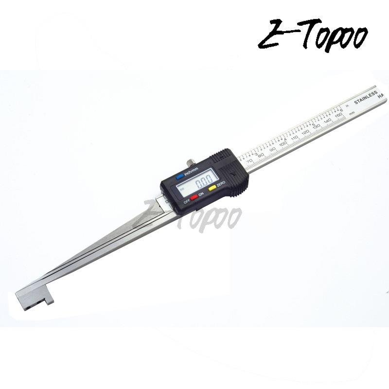 HUOTO 0.2-10MM 20MM 30MM 40M0.01MM 不锈钢 数显塞尺 楔形