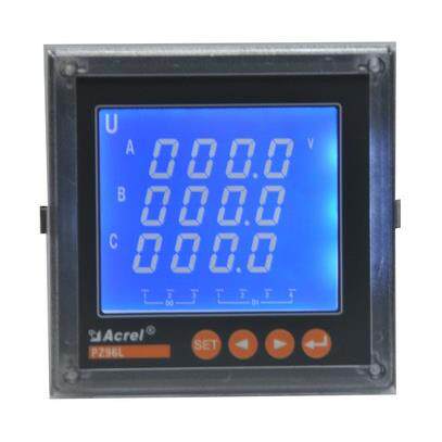 供应Acrel PZ80L-E3/C 三相三相输入AC100V多功能电能表76*76mm