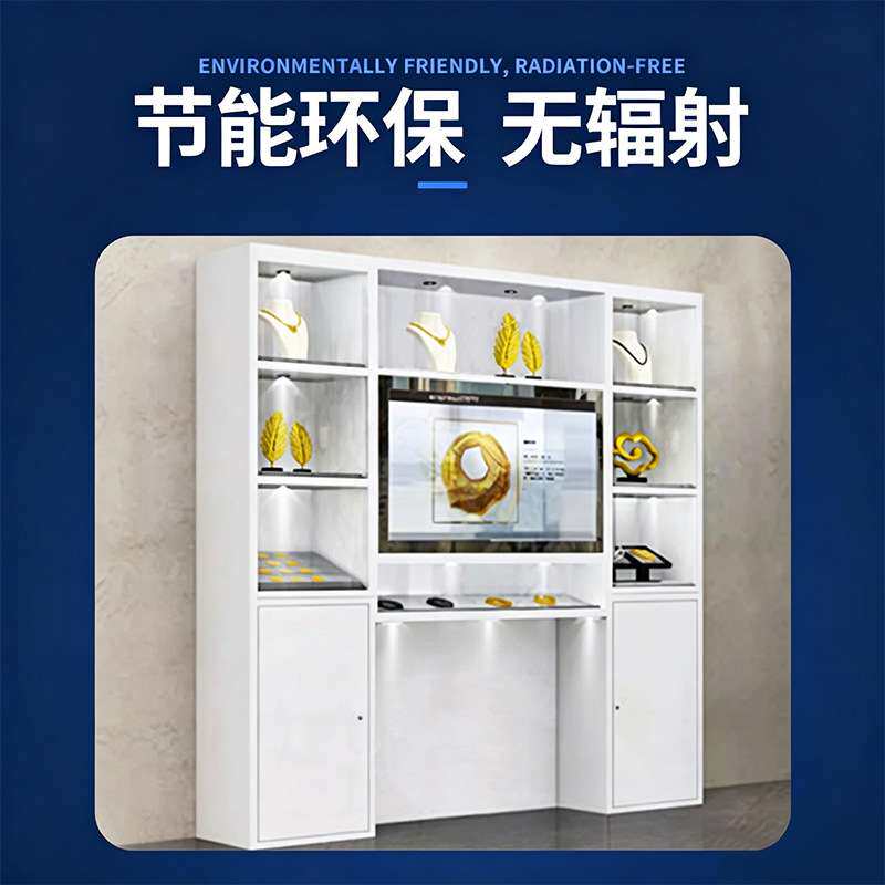 智能全息透明显示屏广告机物品展示柜裸眼3D液晶触摸透明屏一体机