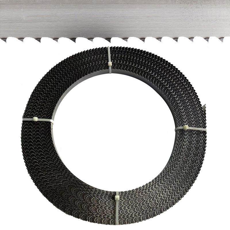 盘锯带锯条切割高温合金钛合金特殊金属27/34/41/54/67宽盘带锯条