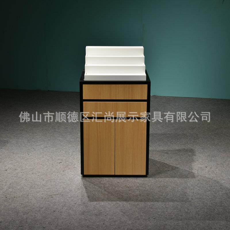厂家定 制烤漆眼镜柜太阳眼镜木质陈列柜台 商场眼镜店展示柜矮柜