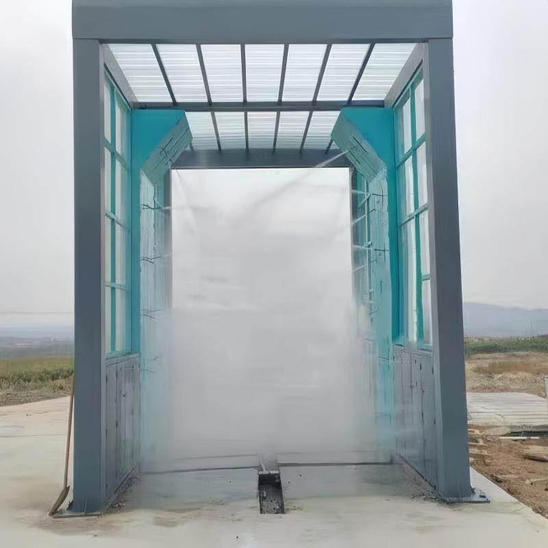 龙门式洗车机建筑工地商砼站车辆冲洗平台高压摇摆冲洗洗轮机