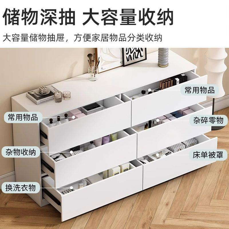 斗柜家用客厅小户型五斗柜简约现代卧室收纳储物抽屉式多层餐边柜