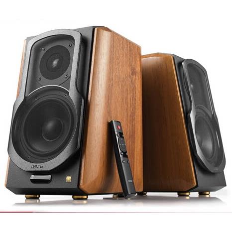HIFI有源蓝芽音箱 Edifier S1000 电脑2.0声道木质音箱 高音质蓝