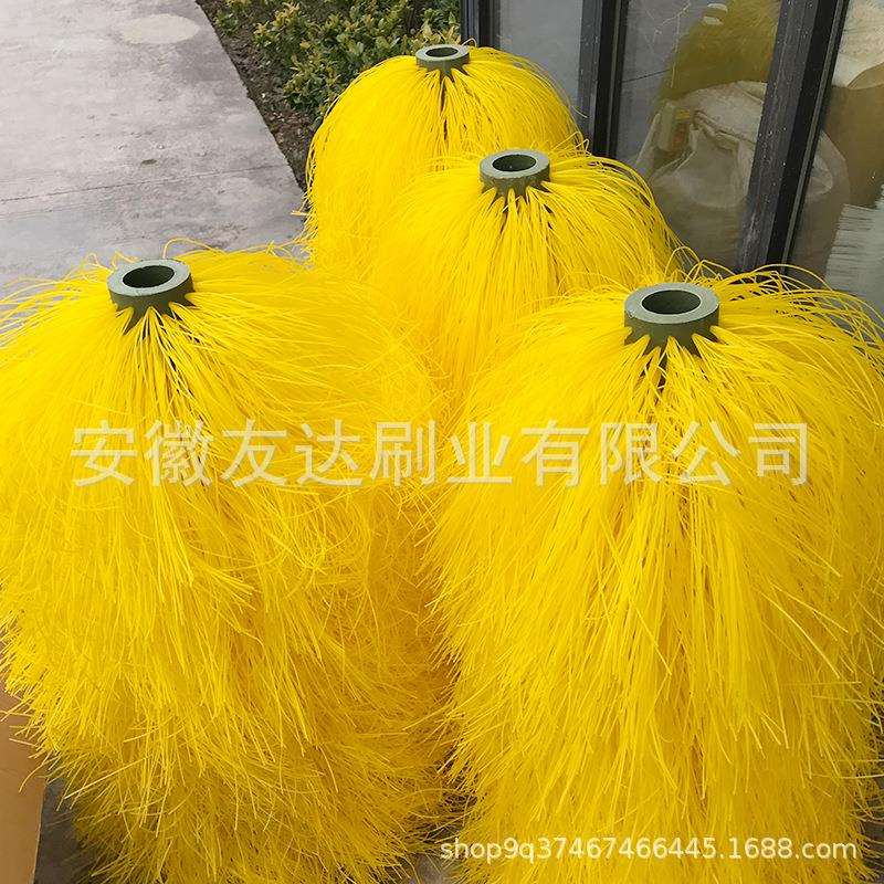 社区用全自动垃圾桶清洗机毛刷辊和护栏清扫机用毛刷辊