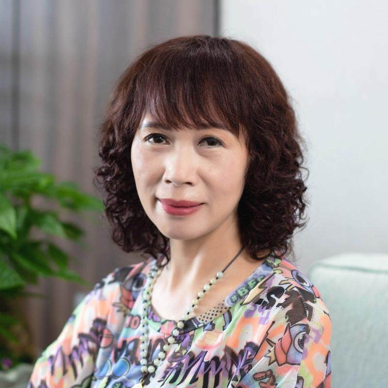 妈妈假发女短发烫卷全头套时尚真发全真人发中老年光头化疗假头发