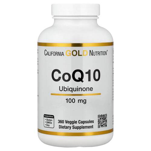 California Gold Nutrition,辅酶 Q10，泛醌，100 毫克，360 粒素