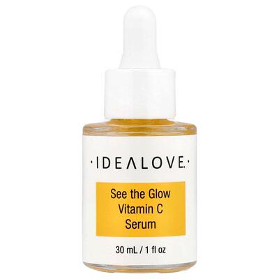 Idealove,See the Glow，维生素 C 精华，1 液量盎司（30 毫升）