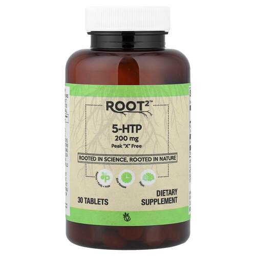 Vitacost Root2系列5-HTP5-羟基色氨酸下午出行自在间隙温和相伴