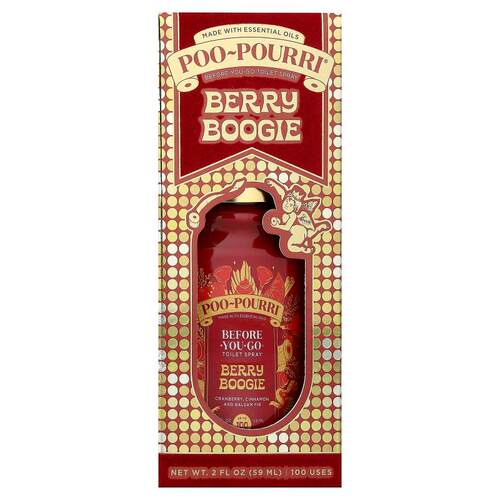 Poo-Pourri,如厕前® 喷雾，Berry Boogie，2 液量盎司（59 毫升）
