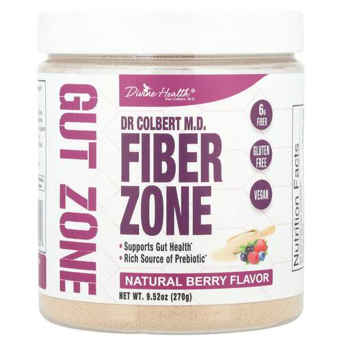 Divine Health,Dr Colbert M.D. Fiber Zone，天然浆果味，9.52 2