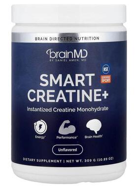 BrainMD,智能肌酸+，原味，12.35 盎司（350 克）