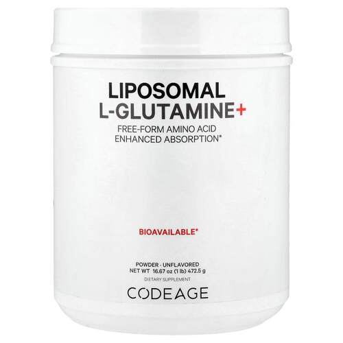 Codeage,脂质体 L-谷氨酰胺+ 粉，游离氨基酸