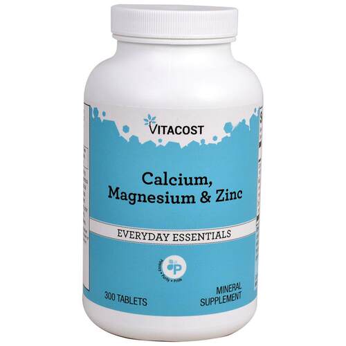 Vitacost,Calcium Magnesium & Zinc, 300 Tablets