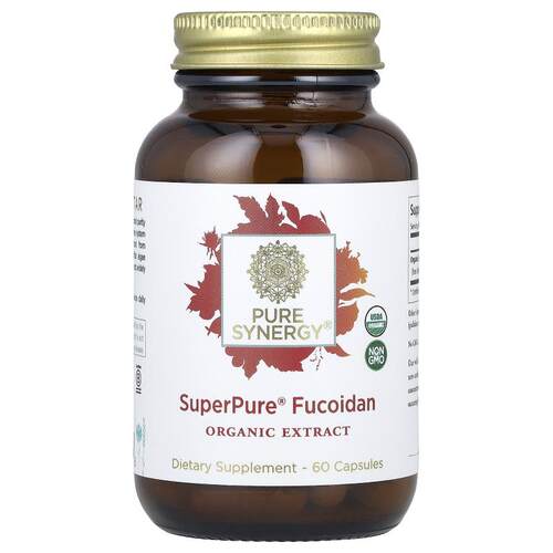 Pure Synergy,SuperPure® 褐藻糖胶，60 粒胶囊（100 毫克胶囊）