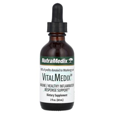 NutraMedix,VitalMedix，机体抵抗/健康炎性反应支持，2 液量盎司
