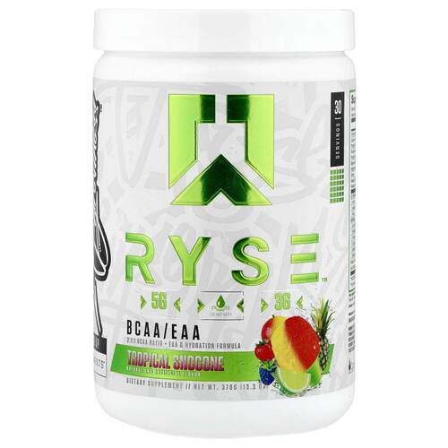 RYSE,支链氨基酸和必需氨基酸，Tropical Snocone