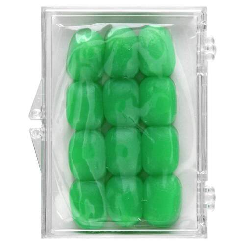 Ezy Dose,硅酮耳塞，绿色，6 对 + 盒