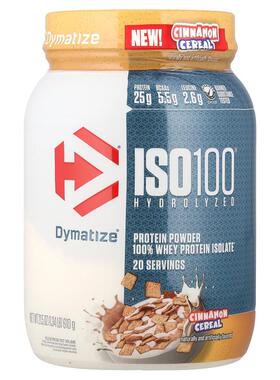 Dymatize,ISO100® Hydrolyzed，全分离乳清蛋白，肉桂谷物