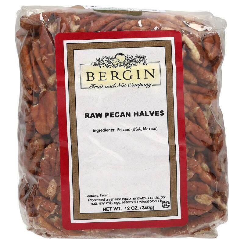 Bergin Fruit and Nut Company,食用生山核桃仁，12盎司