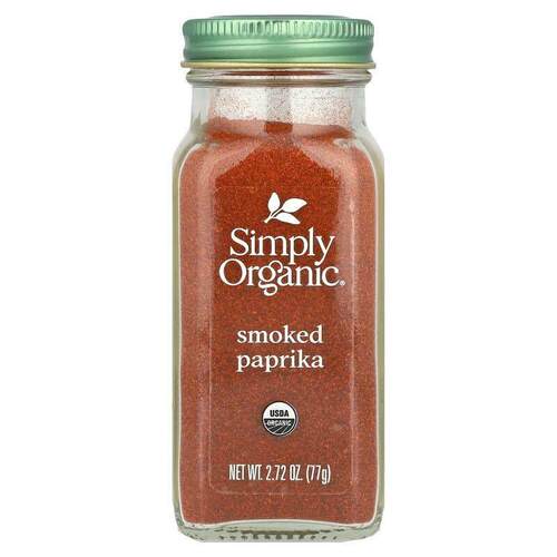 Simply Organic,有机烟熏辣椒粉，2.72 盎司（77 克）