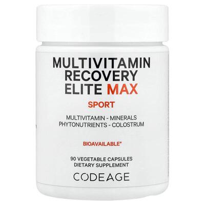 Codeage,运动，Multivitamin Recovery Elite Max