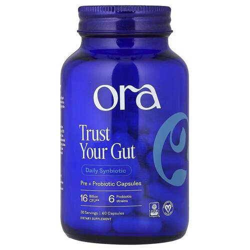 Ora,Trust Your Gut，每日必需益生菌和益生元