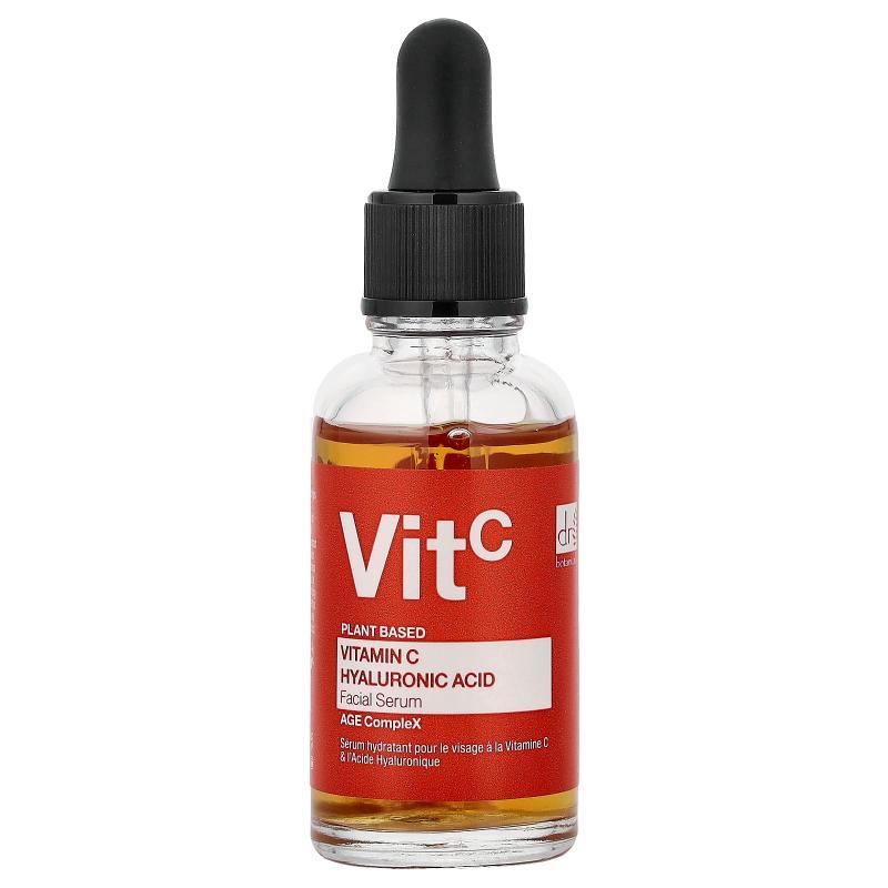 Dr. Botanicals,维生素 C 透明质酸面部精华，1.01 液量盎司（30图片