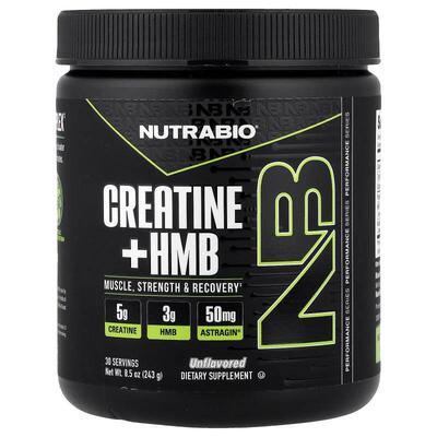 Nutrabio Labs,肌酸 + HMB，原味