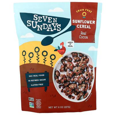 Seven Sundays,向日葵谷物麦片，真正可可，8 盎司（227 克）