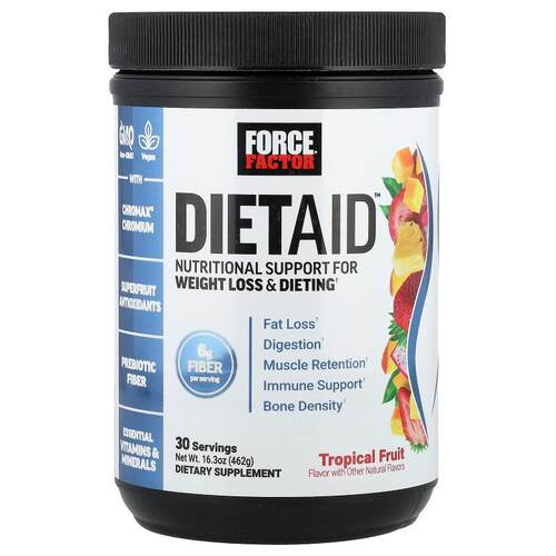 Force Factor,DietAid™，热带水果味，16.3 盎司（462 克）