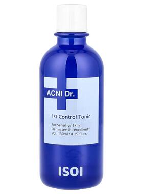 isoi,ACNI Dr. 1st 控制爽肤水，4.39 液量盎司（130 毫升）