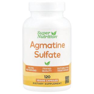 Super Nutrition,硫酸胍基丁胺，750 毫克，120 粒素食胶囊