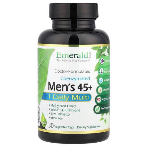 Emerald Laboratories,Coenzymated 男性 45+ 每日 1 粒多维生素