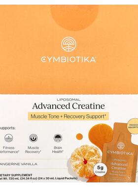 Cymbiotika,Liposomal Advanced Creatine, Tangerine Vanilla, 2
