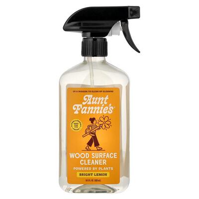 Aunt Fannie's,Wood Surface Cleaner, Bright Lemon, 16.9 fl oz