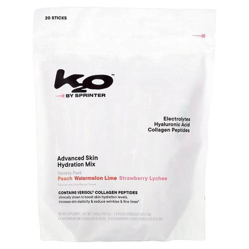 k2o by sprinter,Advanced Skin Hydration Mix, Variety Pack, 2