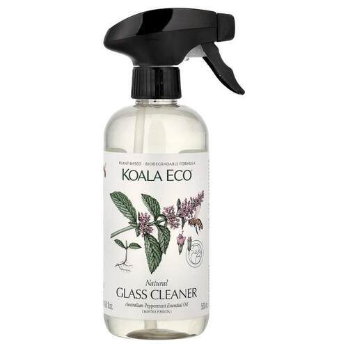 Koala Eco,天然玻璃清洁剂，澳大利亚薄荷精油，16.9 液量盎司（5