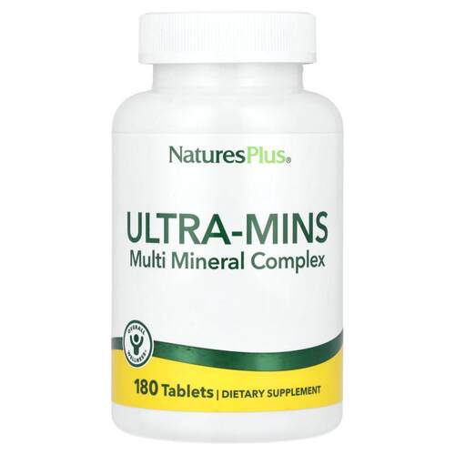 NaturesPlus,Ultra-Mins，多矿物质全食